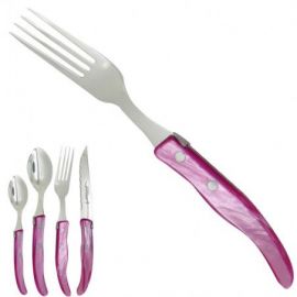 LAGUIOLE fork - pink handle...
