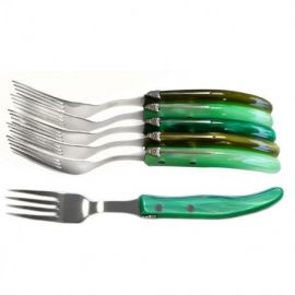 Set of 6 LAGUIOLE forks -...
