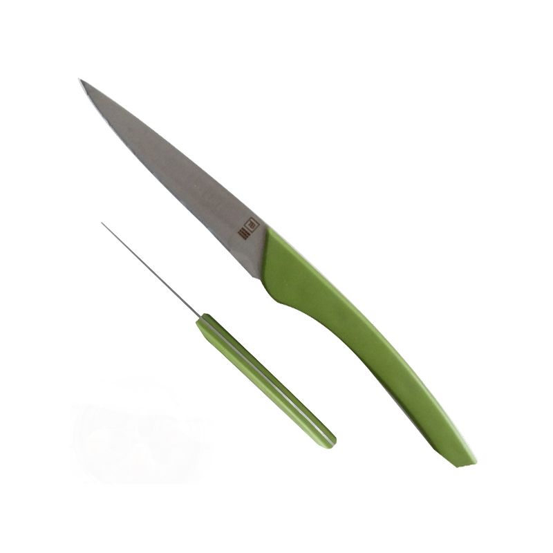 couteau Bistrot manche polymère vert fabrication française à l'unité