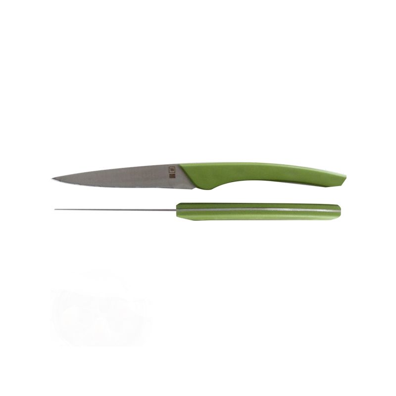 couteau Bistrot, manche polymère vert