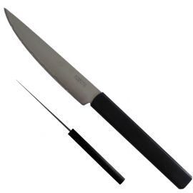 Steak knife - black handle...