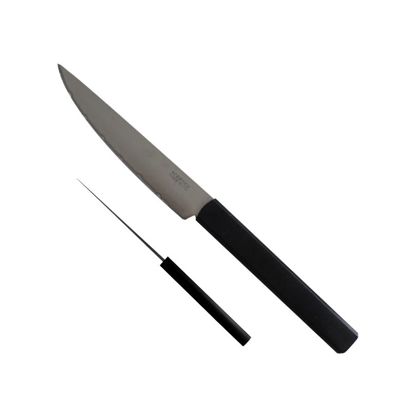 Couteau de table LIVING, manche plein, dentelé, inox 18/10, poli –  Banholzer AG