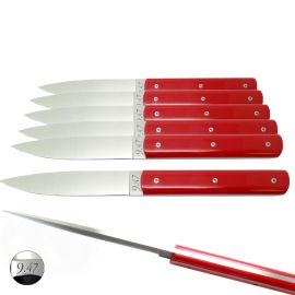 Set of 6 knives 9.47 - red...