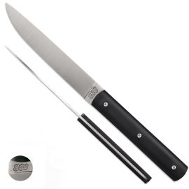 888 knife - black handle