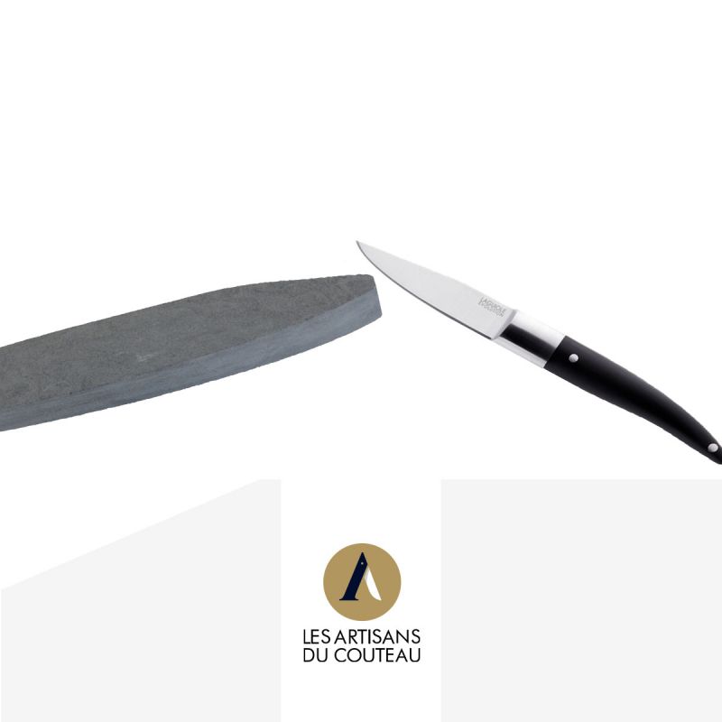 Lamacom Pierre d'affûtage couteau - 23x3.5x1.5cm (Aiguiseur de