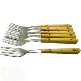 Set of 6 NONTRON forks -...