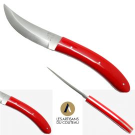 Corsican knife - red resin...