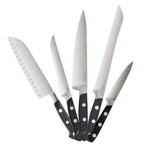 Couteaux et couverts en acier inoxydable MASTER Chef avec bloc