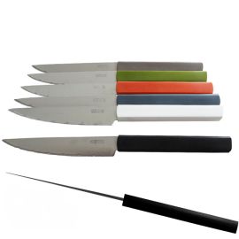 Set of 6 steak knives - ABS...