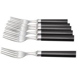 Set of 6 Ebony Forks - Oslo