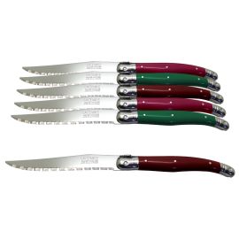 Set of 6 Knives - shades of...