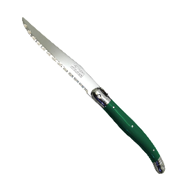 Natural green knife -...