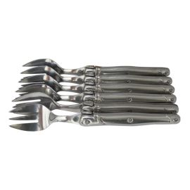 Set of 6 stainless steel...