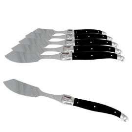 Set of 6 Black Fish Knives...