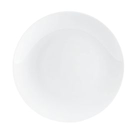Large white porcelain plate...